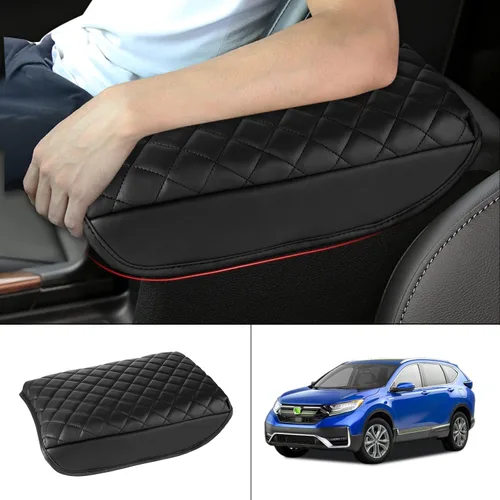Vista 16 de FIILINES Funda de consola central para Toyota 4Runner 2010-2024, funda para reposabrazos, cojín de 4 accesorios, funda para reposabrazos