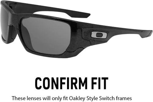 Vista 3 de IKON LENSES Lentes de repuesto para gafas de sol Oakley Style Switch OO9194 - Polarizadas