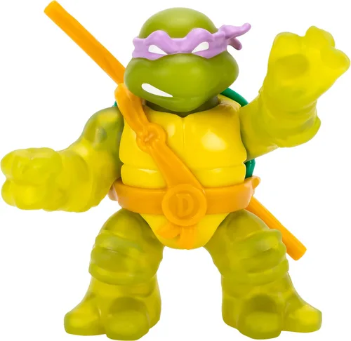 Vista 6 de Heroes of Goo Jit Zu Tortugas Ninja Mutantes Adolescentes Equipo de Poder de Tortugas 2-Pack Super Blandas Figuras de Juguete Super