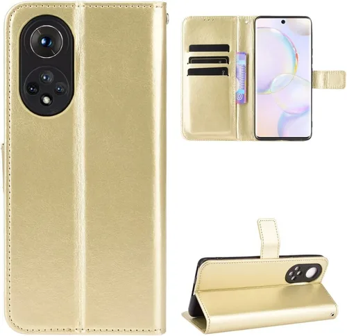 Vista 7 de Funda para Honor 50, funda de piel con tapa para Honor 50 5G NTH-AN00 NTH-NX9 NTH-N29, color negro