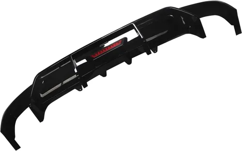 Vista 4 de NINTE Difusor trasero con luz de freno LED para Toyota Camry SE XSE Sedan solo 2018-2024 ABS negro brillante parachoques trasero labio