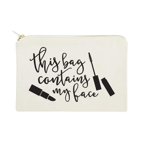 Vista 36 de The Cotton & Canvas Co. Bolsa cosmetiquera y bolsa de viaje para maquillaje.), unknown