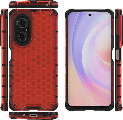 Vista 235 de Funda para Honor Magic3 5G, funda para Honor Magic3 5G Case 2 en 1 Funda para teléfono Negro