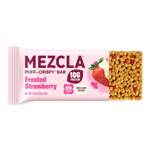 Vista 20 de Mezcla, Barra de proteína de pretzel de chocolate Sgl 1.4 onzas