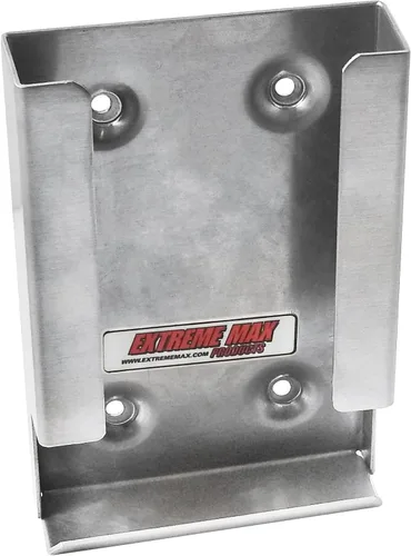 Vista 7 de Extreme Max 5001.6148 Dispensador de bujías de aluminio de montaje en pared para remolque de carreras cerrado, tienda, garaje, almacenamiento - negro