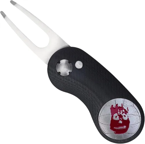 Vista 4 de Full Metal Markers Wilson - Marcador magnético único de metal para pelotas de golf con clip para sombrero para hombres y mujeres