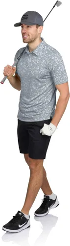 Vista 4 de Three Sixty Six Camisas de golf de secado rápido para hombre, polo casual de manga corta que absorbe la humedad