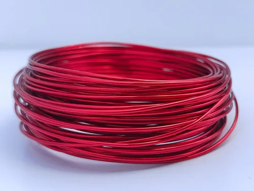 Vista 12 de Alambre de aluminio anodizado calibre 15 de 49 pies para hacer joyas y manualidades (0.059 in, negro, 41510)
