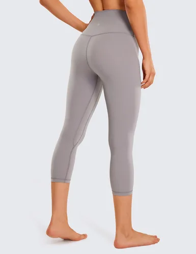 Vista 2 de CRZ YOGA - Pantalones de yoga ajustados con cintura alta para mujer, con sensación de segunda piel, para yoga y entrenamiento, leggings
