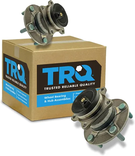 Vista 137 de Conjunto de rodamiento de rueda delantera de 2 piezas y buje TRQ Compatible con Pontiac Solstice 2006-2009 Saturn Sky 2007-2010