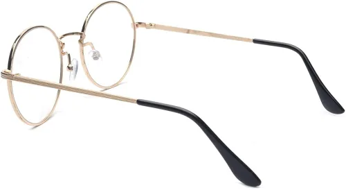 Vista 5 de Outray Anteojos retro con lentes redondos transparentes B236