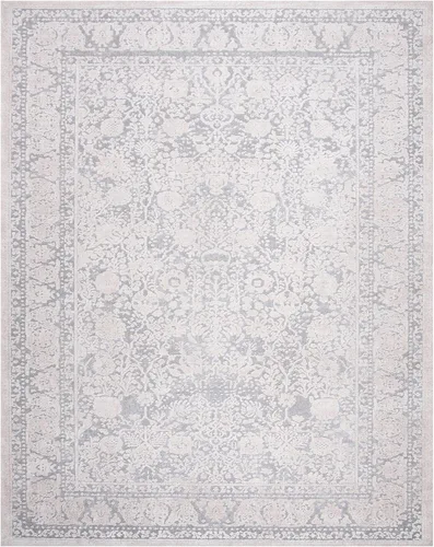 Vista 22 de SAFAVIEH Reflection Collection - Alfombra decorativa, 2 pies 3 pulgadas x 3 pies, color beige y crema, no desprende pelusa y es fácil de limpiar