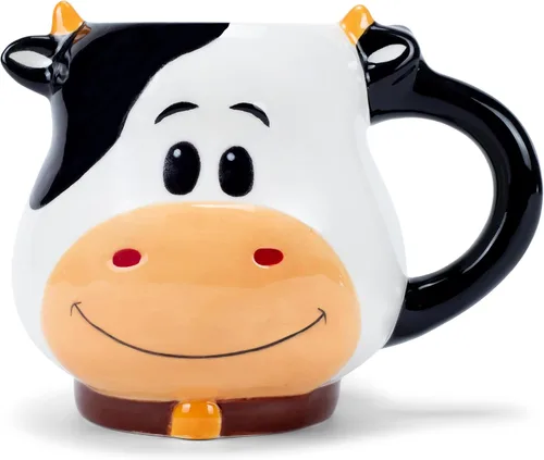 Vista 7 de ESNCHMG-BR - Taza de té de cerámica brillante con carácter de oso negro gordito de 20 onzas para tu bebida matutina favorita
