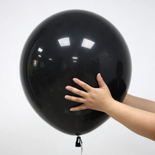 Vista 4 de 10 globos metálicos cromados de látex gruesos y brillantes de 18 pulgadas para cumpleaños, boda, compromiso, aniversario, graduación, baby shower