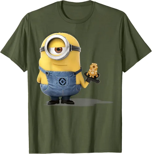 Vista 49 de Camiseta Despicable Me Minions Holding A Ginger Bread Minion Retrato Pequeña