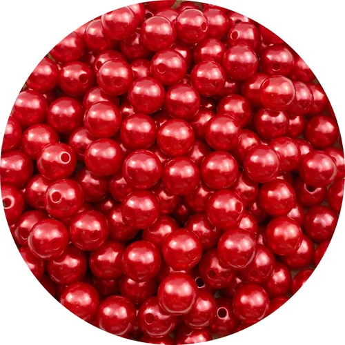 Vista 11 de 3000 cuentas de perlas de 0.118 pulgadas con agujero redondo suelto para decoración del hogar, rellenos de jarrones, manualidades, fabricación