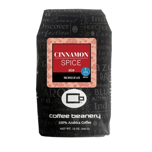 Vista 32 de Coffee Beanery Café con sabor a Amaretto SWP descafeinado 12 onzas (goteo automático) Tostado ligero
