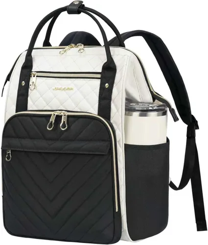 Vista 11 de KROSER Mochila para laptop de 17 pulgadas, elegante mochila de trabajo