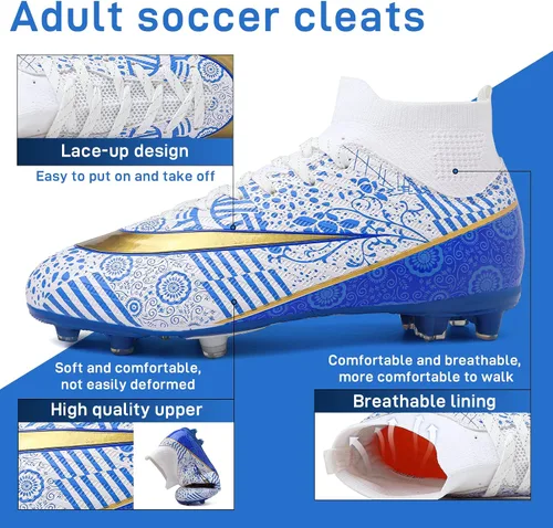 Vista 6 de GRESKY - Zapatos de fútbol para hombre AGTF
