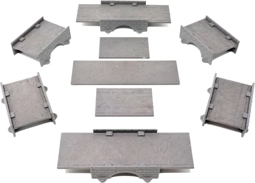 Vista 12 de Dirt Cheap Dungeons Palisades Kit TT RPG Terrain Building para Calabozos y Dragones, Pathfinder, Juegos de Guerra y mucho más