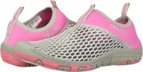 Vista 7 de RocSoc Zapatos de malla para hombre de triple capa ligera para deportes acuáticos, fáciles de poner y quitar, cuello de neopreno, suela de goma