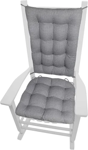 Vista 31 de Barnett Home Decor Madrid Cojines Naturales para Mecedora - Almohadilla de Asiento de Mecedora Rellena de Espuma de Látex 16.5 x 18 pulgadas y Cojín