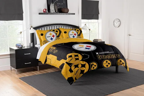 Vista 109 de Northwest NFL Unisex-Adult Comforter and Sham Set Safety