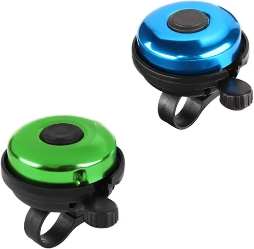 Vista 46 de Accmor Campana de Bicicleta Clásica, Campana de Bicicleta de Aluminio, Campana de Bicicleta de Sonido Fuerte Nítido y Claro para Adultos y Niños