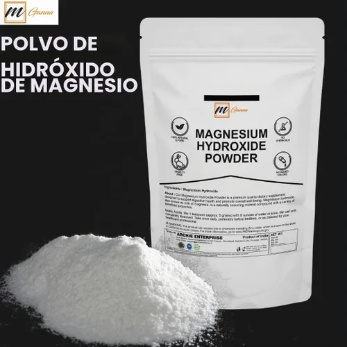 Vista 3 de Polvo de hidróxido de magnesio 227 GMS / 0.5 libras