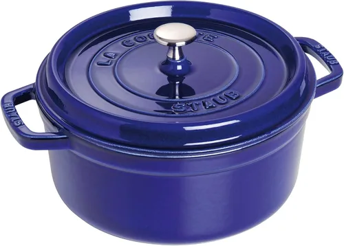 Vista 20 de Staub olla de hierro cocotte redonda de 6-1/4 cuartos de galón, Albahaca