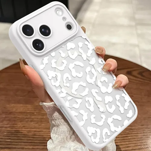 Vista 22 de Funda compatible con iPhone 11, diseño de estampado de guepardo, TPU suave a prueba de golpes, funda protectora para mujeres y niñas, funda delgada