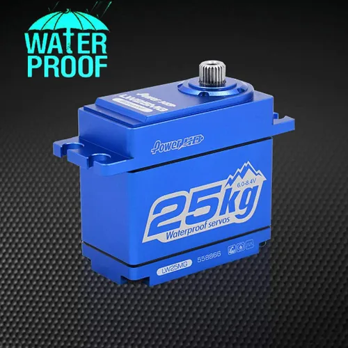 Vista 2 de Ktyssp Power HD LW-25MG Servo digital impermeable Super Torque para Traxxas TRX-4 KM2