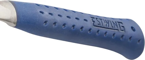 Vista 4 de ESTWING Martillo - Garra curvada de 16 oz con cara lisa y agarre de reducción de golpes - E3-16C, plateado