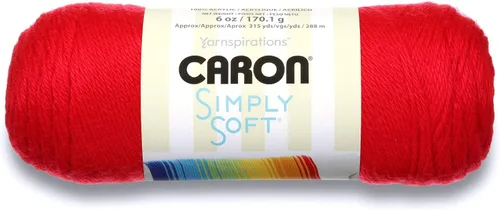 Vista 10 de Caron Simply Soft Paints Hilo (4) Grosor Mediano Worsted 100% Acrílico - 5oz - Oceana - Lavado y Secado a Máquina