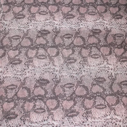 Vista 6 de Texco Inc - Tela de malla de encaje de poliéster elastano estampada de 60 pulgadas de ancho (3.53 oz/m²), ligera, elástica en 4 direcciones