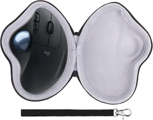 Vista 9 de LTGEM - Funda para mouse inalámbrico Logitech Ergo M575S/M575 Negro