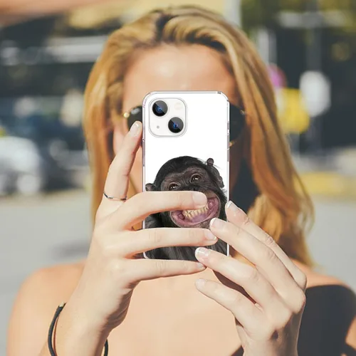 Vista 5 de Funda compatible con iPhone 15, divertida funda protectora de TPU a prueba de golpes para niñas y mujeres