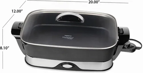Vista 13 de [Usado] Horno eléctrico plegable Presto, 16 - pulgadas, Negro