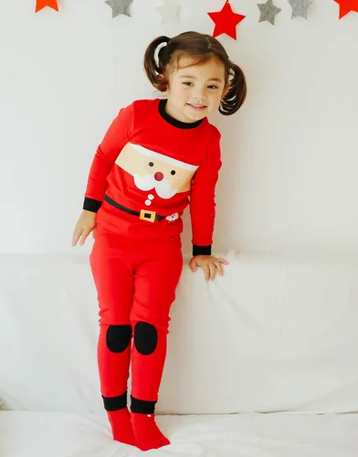 Vista 140 de VAENAIT BABY Infant Toddler Kids Adult Couple Family Matching Women Men Christmas Pjs Xmas Holiday Buffalo Plaid Pajama Set