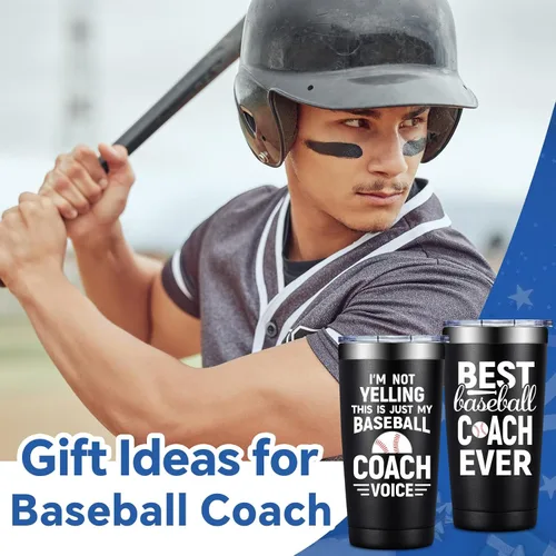 Vista 2 de Regalos de entrenador de béisbol para hombres y mujeres – Regalos de noche de equipo de béisbol – Navidad, regalo de béisbol de agradecimiento