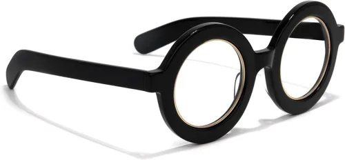 Vista 6 de Zeelool Gafas retro gruesas redondas con bloqueo de luz azul para mujeres y hombres Calhoun ZOA01776