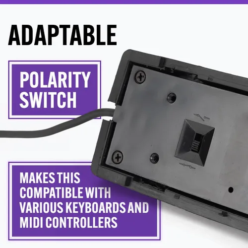Vista 3 de Pedal de teclado universal On-Stage KSP100 Sustain