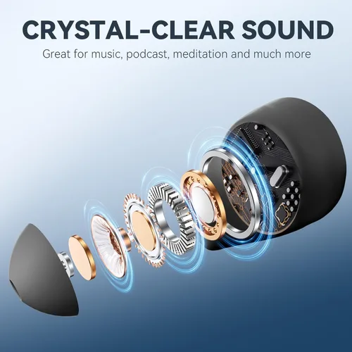 Vista 4 de Sleepals - Micro Auriculares para Dormir para Personas que Duermen de Lado, Audífonos para Dormir con Reducción de Ruido, Ajuste Suave y Cómodo