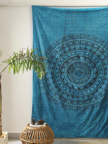 Vista 2 de Popular Tapestry Tapiz de elefante para colgar en la pared