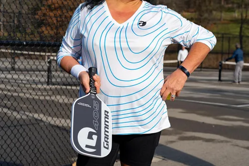 Vista 3 de Gamma Made in The USA Pickleball Paddles, NeuCore & Sensa Polycore Technology, Textured Graphite, Honeycomb Grip, USAPA Approved, Additional Power &