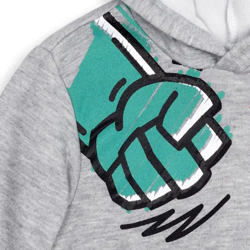 Vista 3 de Marvel Avengers Hulk Thor Spider-Man Basics - Sudadera con capucha para niños pequeños a grandes