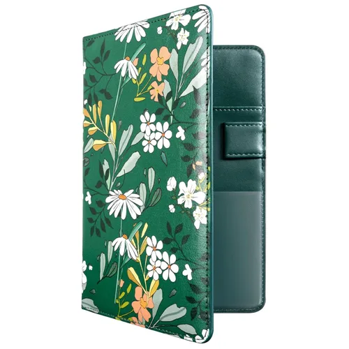 Vista 52 de CoBak Libreta para servidores de alta calidad: organizador de cartera de camarero de 5.12 x 7.91 pulgadas en piel auténtica, con 8 bolsillos
