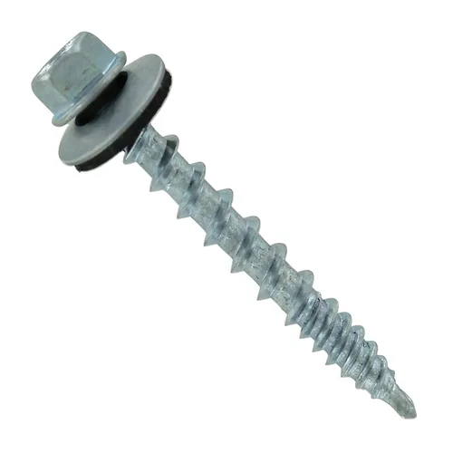 Vista 20 de Fasteners Plus ST Fastening Kwikseal Woodbinder Tornillos de Metal a Madera #10 X 1 Burgundy con Arandela de Goma EPDM, 250 Unidades - Diseñados