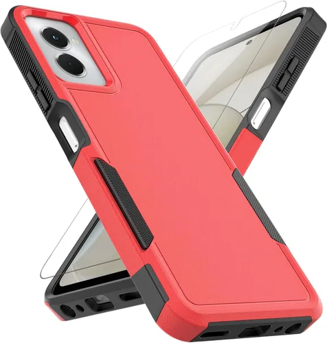 Vista 16 de Funda para Moto G 5G 2023 / Moto G Power 5G 2023: funda protectora de doble capa de servicio pesado resistente para teléfono celular a prueba