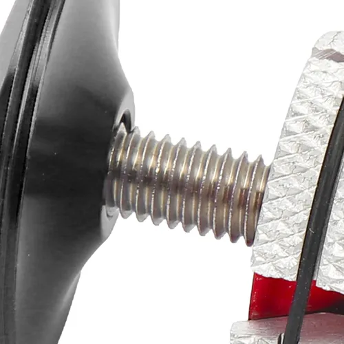 Vista 8 de Parte superior de auriculares para bicicleta, aleación de aluminio ligera, de alta resistencia, reutilizable, resistente, expansor, enchufe